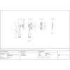 Polished Brass Night-Vent Locking Avon Fastener (Steel Window)