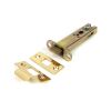 Polished Brass 4" Heavy Duty Latch