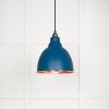 Hammered Copper Brindley Pendant in Upstream