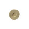 Senza Pari WC Turn and Release on Round Rose - Satin Brass