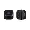 Zoo Hardware Turn and Release - Rosso Mini Squircle - PVD Black