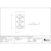 Satin SS (304) 3" Ball Bearing Butt Hinge (pair)
