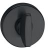 Tupai Rapido CurvaLine WC Turn on Round Rose (bolt through fixing only) - Pearl Black