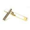 Polished Brass Brompton Slimline Lever Espag. Latch Set