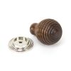 Rosewood and PN Beehive Cabinet Knob 38mm