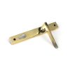 Aged Brass Eaton Slimline Lever Espag. Lock Set