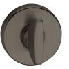 Tupai Rapido CurvaLine WC Turn on Round Rose (bolt through fixing only) - Titanium