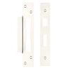 Zoo Hardware Spare Acc Pk for UK Sash Locks - *BLANK* - contains Forend, Strike and Fixing Screws - Nickel