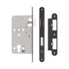 72mm Black Din Euro Escape lock Radiused 60mm Backset - By Frelan Hardware - JL-DE60RMB