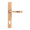 Polished Bronze Avon Slimline Lever Espag. Lock Set