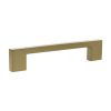 Millhouse Brass Empire Slim Cabinet Pull Handle 128mm - Satin Brass