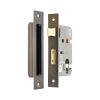 2.5" CE Euro Profile Mortice Sash Lock - Aged Bronze