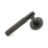 Aged Bronze Brompton Lever on Rose Set (Art Deco) - Unsprung
