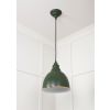 White Gloss Brindley Pendant in Heath