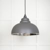 Smooth Nickel Harborne Pendant in Bluff