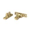 Satin Brass Brompton Brighton Fastener - Narrow (Square)