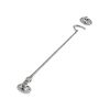 Zoo Hardware Cabin Hook (Heavyweight) 12" - Chrome