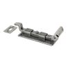 Pewter 4" Cranked Door Bolt