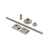 Cast Iron Radiator Brass Wall Stay Bracket Black Nickel