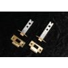 Atlantic Heavy Duty Bolt Through Tubular Latch 4" - Raw Brass