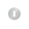 Zoo Hardware Escutcheon standard profile - Satin Chrome
