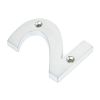 Satin Chrome Numeral 2