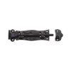 Zoo Hardware Plain Door Bolt - 6" - Black