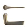 Zoo Hardware Como Lever on 32mm Round Mini Rose - Antique Brass