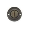 Old English Solid Brass Oval WC Turn and Release - Urban Bronze