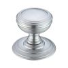 Zoo Hardware Mortice Knob - Concealed Fix - Satin Chrome