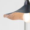 Smooth Copper Flora Wall Light in Dusk