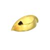 Slim Cup Handle Small Polished Brass Unlacquered