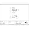 Aged Brass Prestbury Brighton Fastener - Narrow (Square)