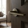 Complete Gio Door Handle Pack - Internal Doors - Antique Brass - 76mm / 4-inch Hinges - JE-E3A-AB