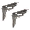 Apple Shelf Bracket Pewter (Sold in Pairs)
