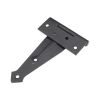 Decorative 6" Hinge Black