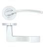 Zoo Hardware Toledo lever on rose - Polished Chrome