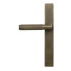 Burnished Brass Brompton Slimline Lever Espag. Latch Set