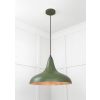 Smooth Copper Frankley Pendant in Heath