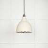 Smooth Nickel Brindley Pendant in Teasel