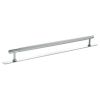 Millhouse Brass Battersea Linear T-Bar Cabinet Pull Handle on Backplate 320mm - Polished Chrome