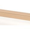 Polished Bronze Albers Pull Handle - Medium