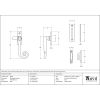 Polished Brass Monkeytail Fastener