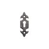 Zoo Hardware Fleur De Lys Escutcheon - Standard - 3" - Black