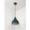 White Gloss Brindley Pendant in Dingle