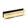 Polished Brass Traditional Letterbox
