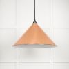 White Gloss Hockley Pendant in Copper