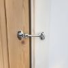 Silent Cabin Hook 3" - 75mm Polished Chrome