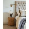Aged Brass Beehive Cabinet Knob 40mm
