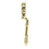 Polished Brass Reeded Espag - RH